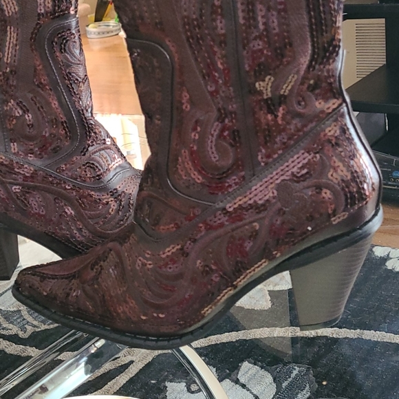 🚺 Ladies Western Boots size 10 - Picture 9 of 14